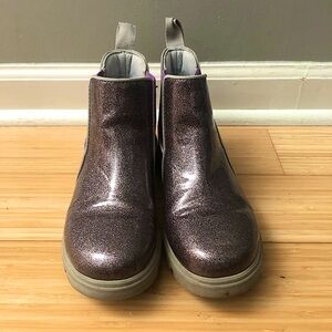 Purple glitter Native boots
